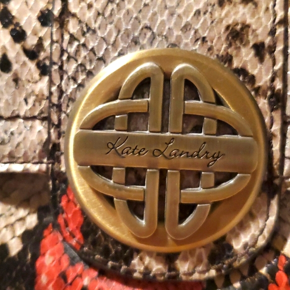 Kate Landry Python Purse - Picture 2 of 6